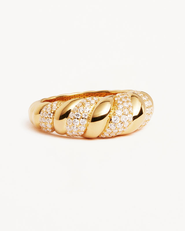 18k Gold Vermeil Stardust Soul Ring