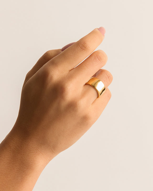 18k Gold Vermeil Muse Ring