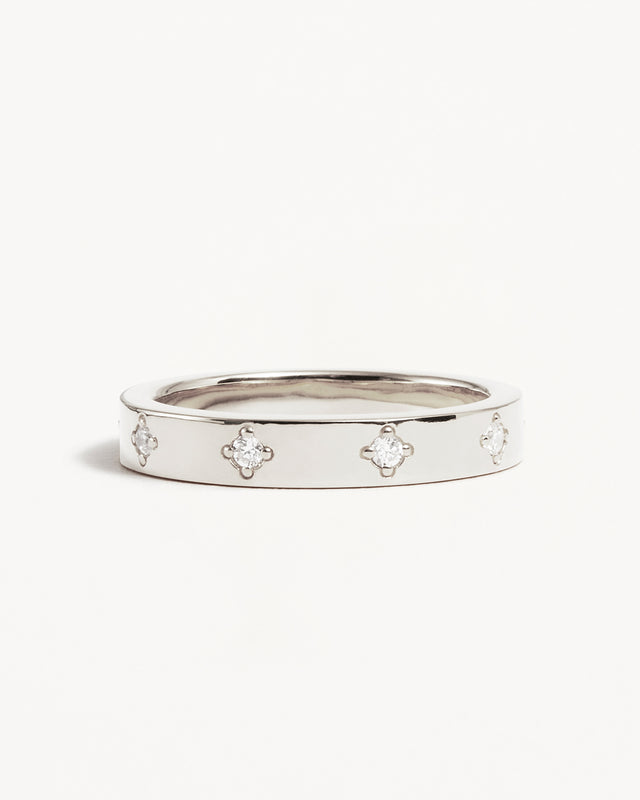 Sterling Silver Infinite Light Ring