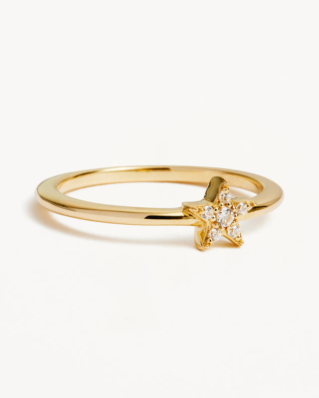 9k Solid Gold Estelle Lab-Grown Diamond Ring