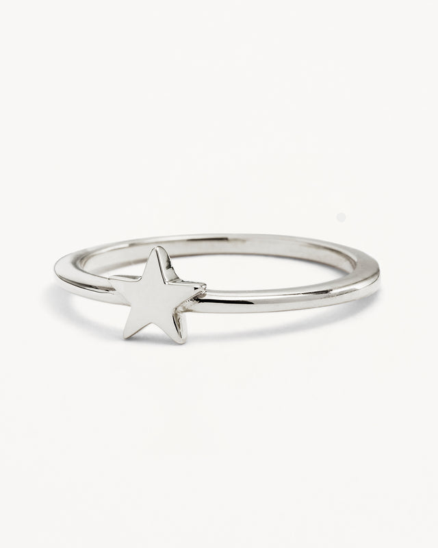 Sterling Silver Wishing on a Star Ring