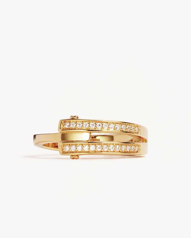 18k Gold Vermeil Connect Deeply Ring