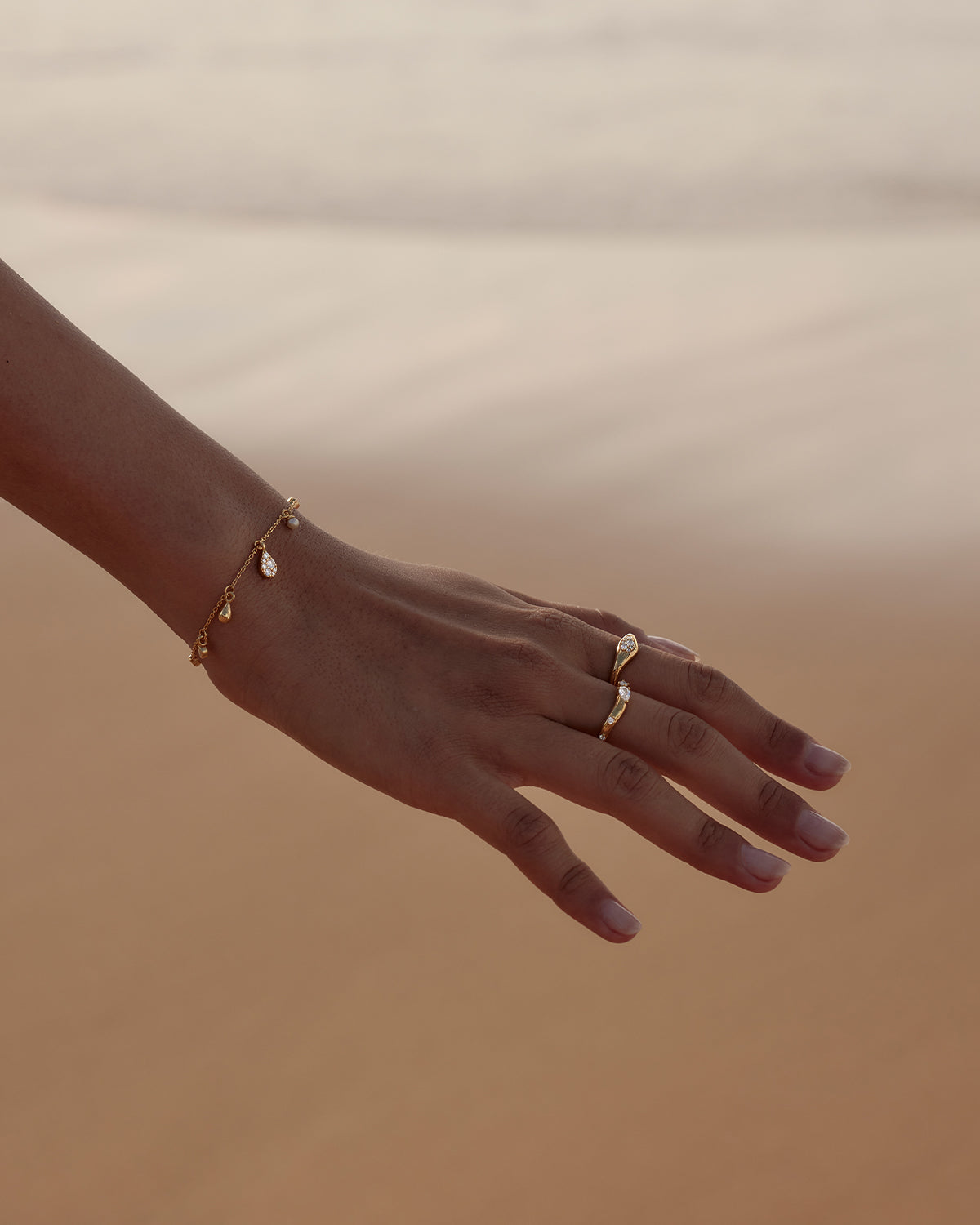 18k Gold Vermeil Chasing Tides Ring – by charlotte
