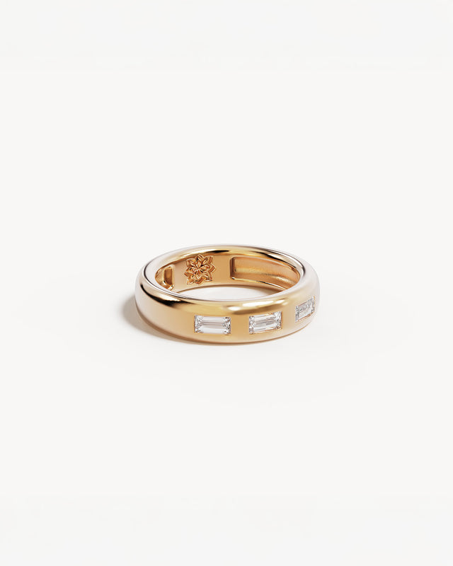 18k Gold Vermeil Magic in Stillness Ring