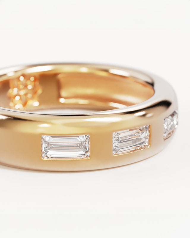 18k Gold Vermeil Magic in Stillness Ring