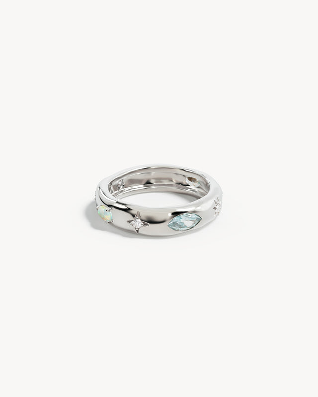 Sterling Silver Hope and Protection Ring – by charlotte