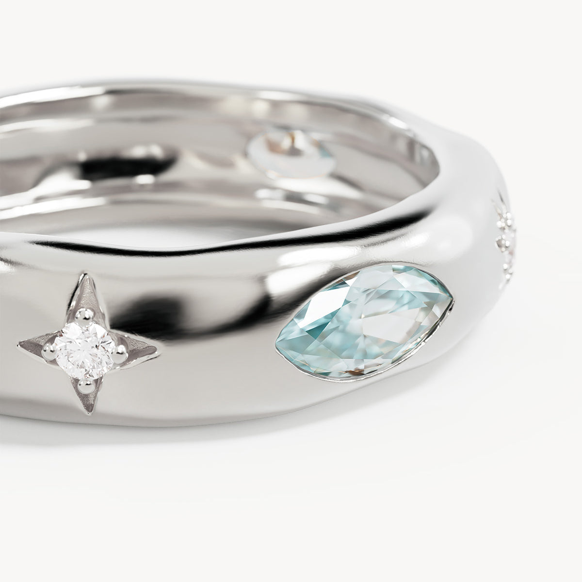 Sterling Silver Hope and Protection Ring – by charlotte
