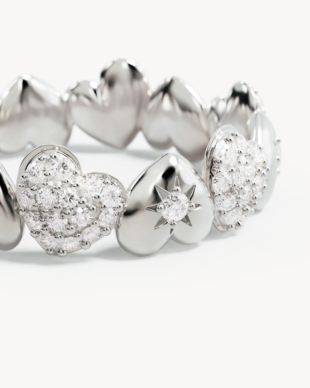 Sterling Silver You Have My Heart Band Ring