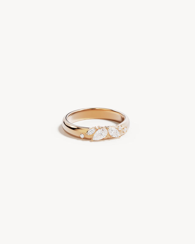 18k Gold Vermeil With Wings I Fly Ring
