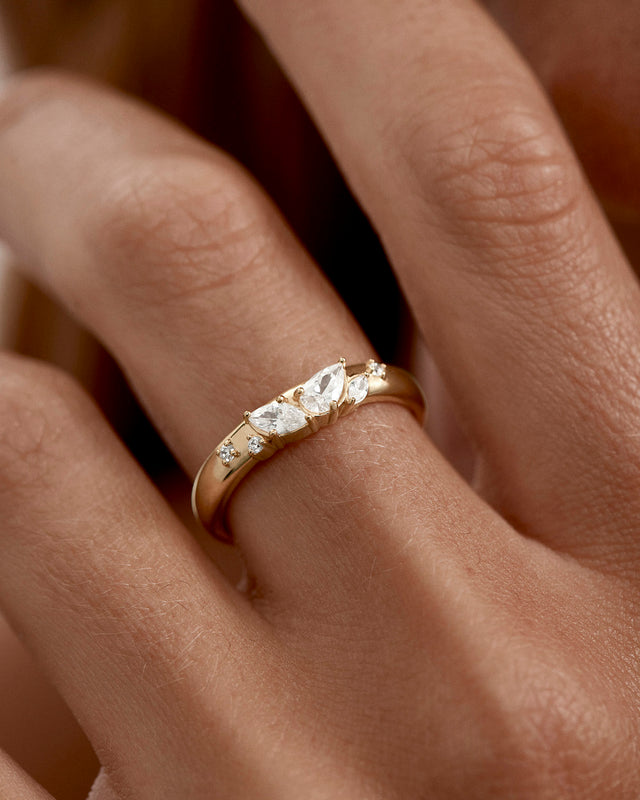 18k Gold Vermeil With Wings I Fly Ring