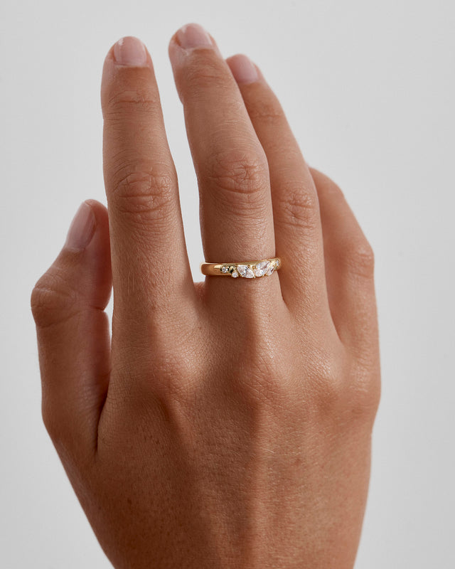 18k Gold Vermeil With Wings I Fly Ring