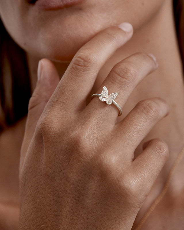 Sterling Silver I Believe, I Become Ring