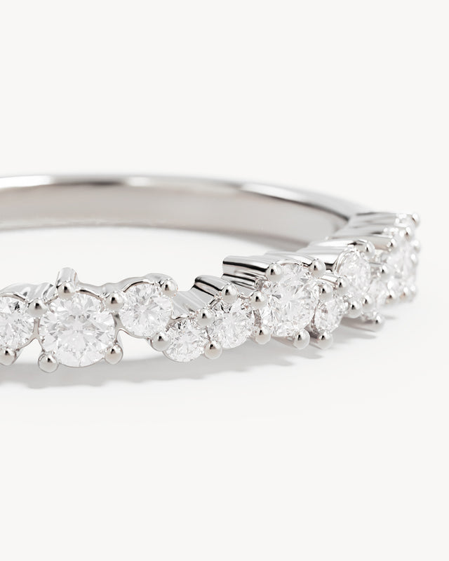 Sterling Silver Crystal Dust Fine Ring – by charlotte