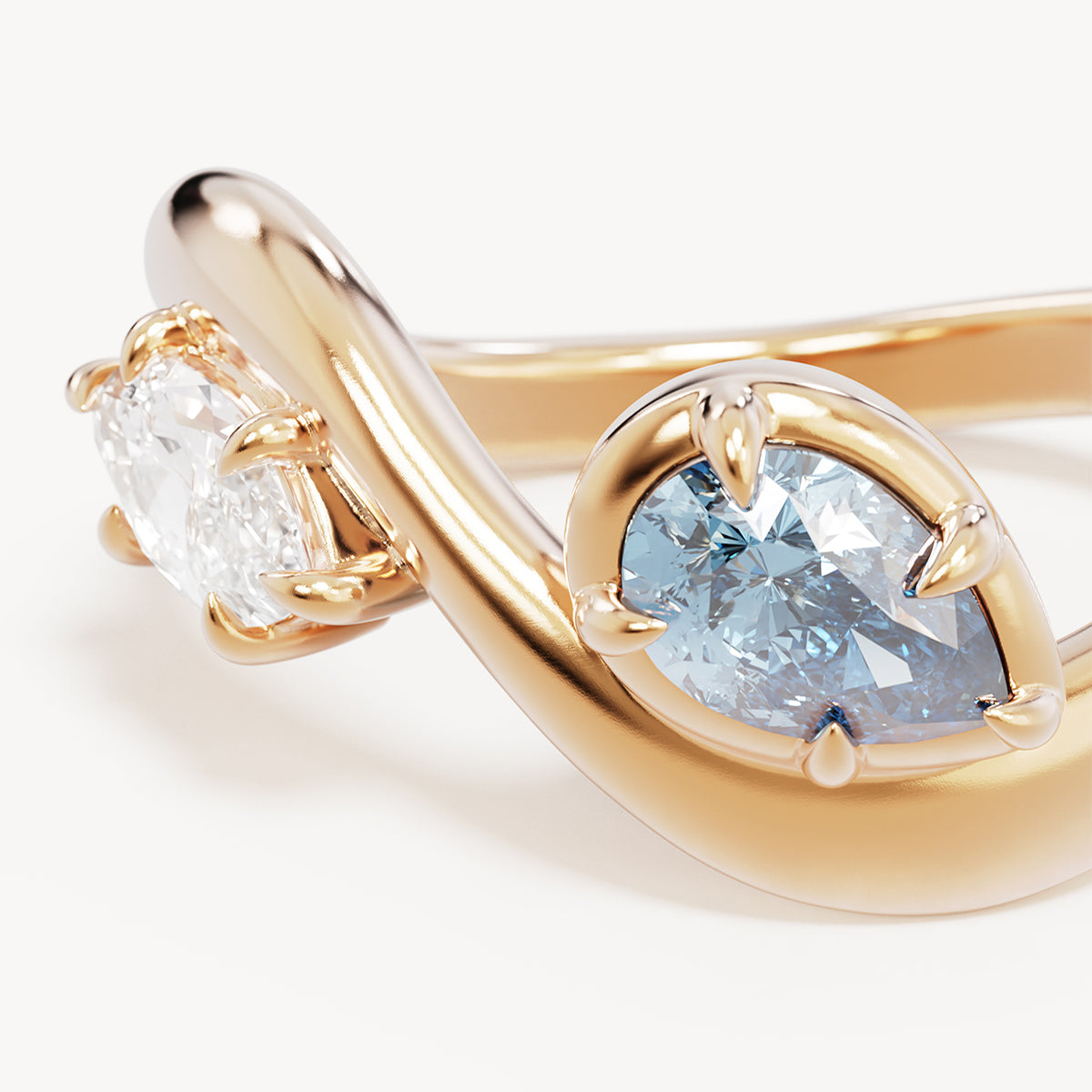 18k Gold Vermeil With Freedom I Become Ring – by charlotte