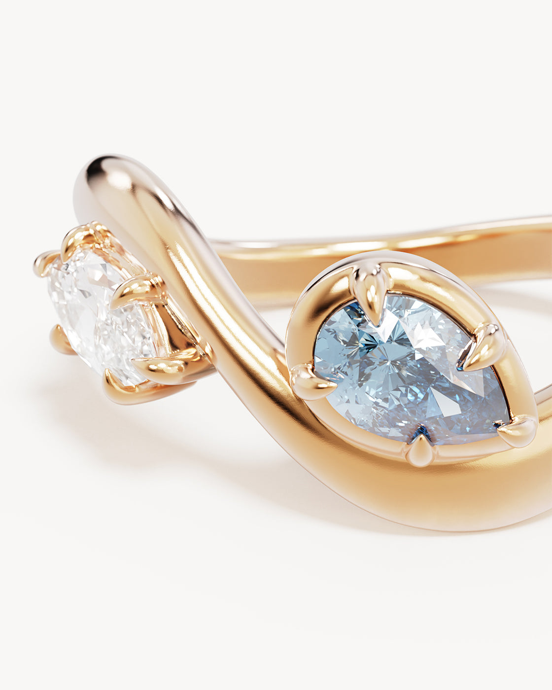 18k Gold Vermeil With Freedom I Become Ring – by charlotte
