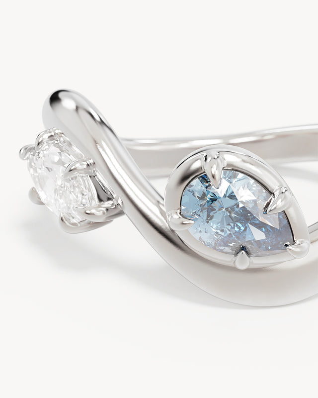 Sterling Silver With Freedom I Become Ring