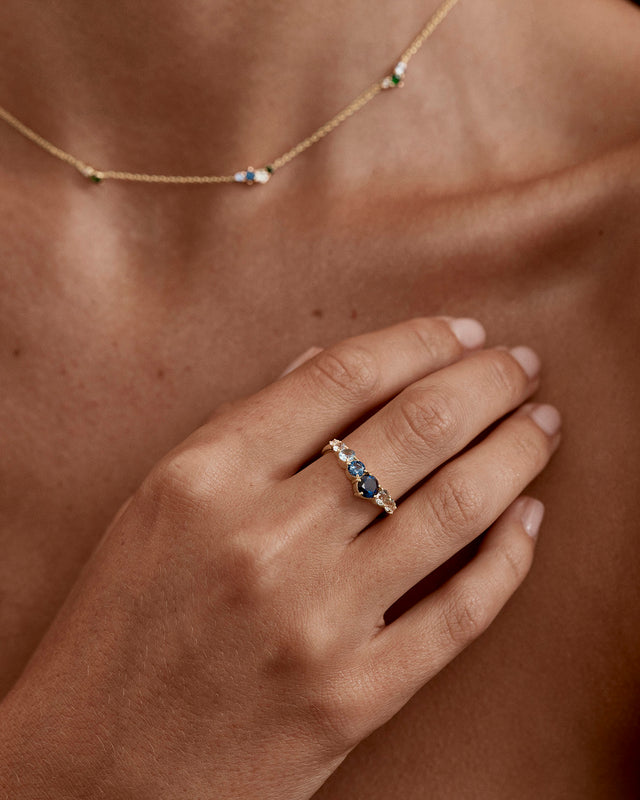 18k Gold Vermeil Endless Skies Ring