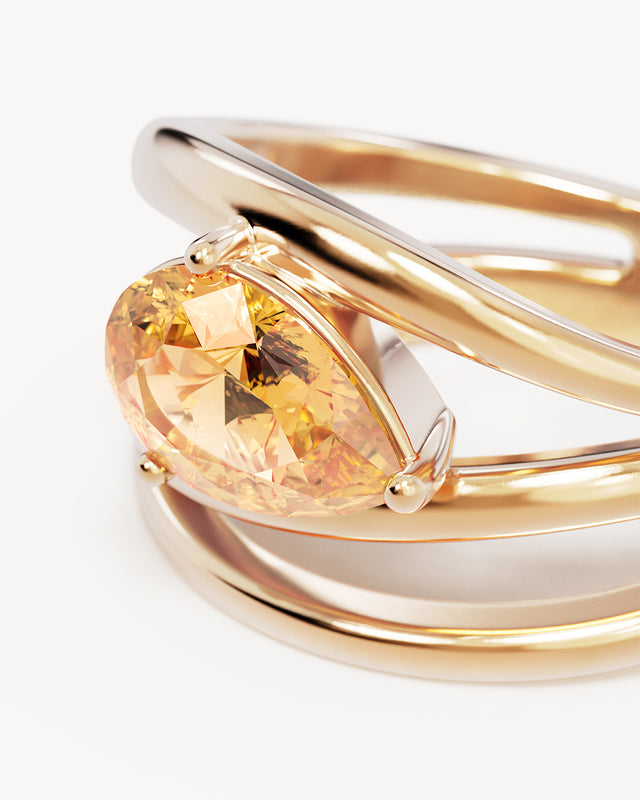 18k Gold Vermeil Joy of Life Ring