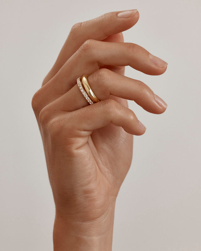 18k Gold Vermeil Eternally Yours Ring