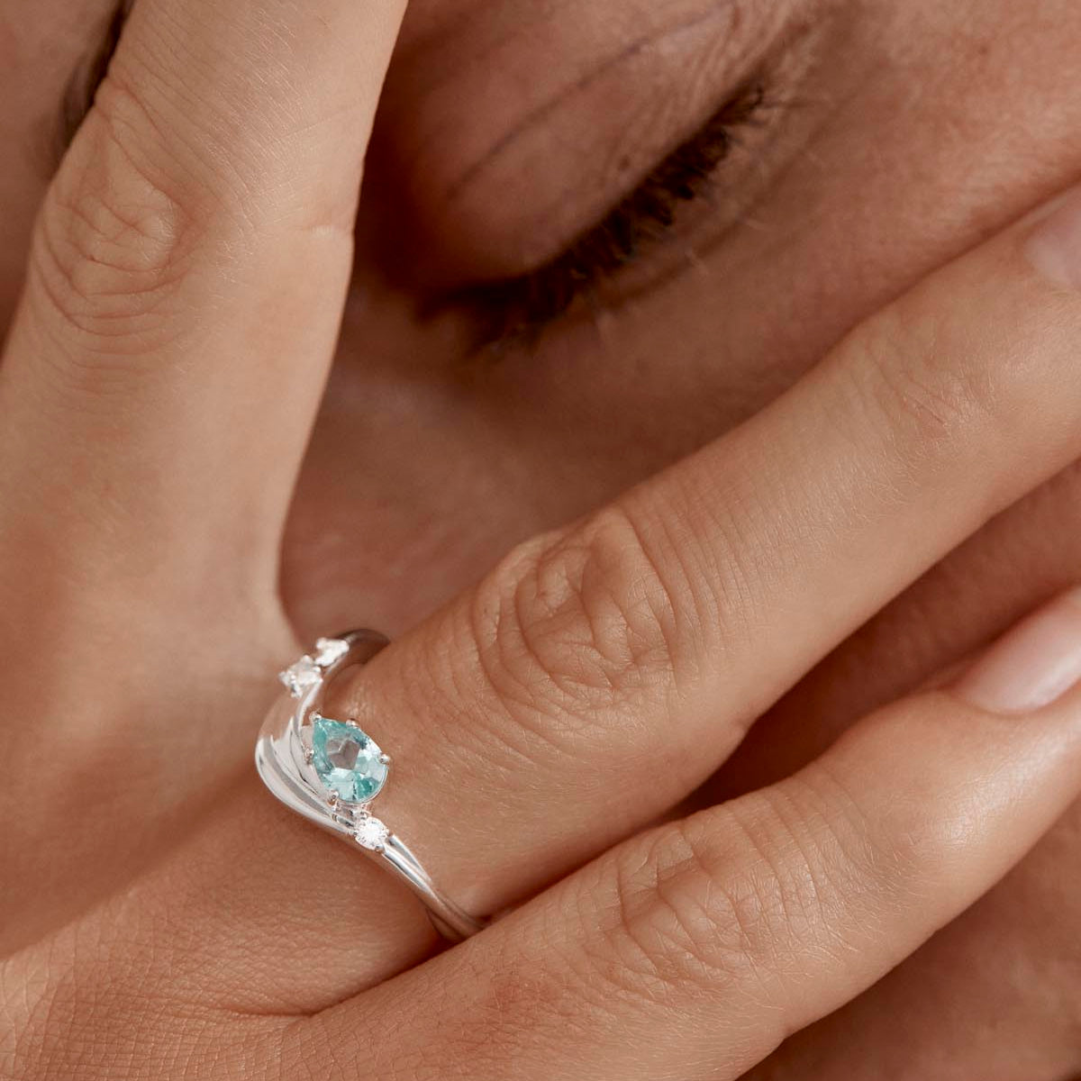Sterling Silver Dive Deeper Ring – by charlotte