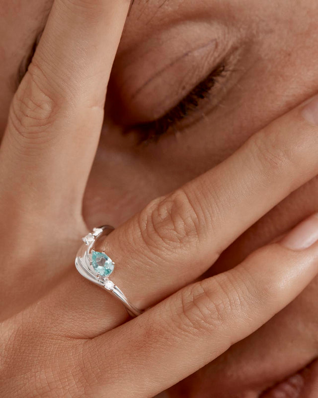 Sterling Silver Dive Deeper Ring