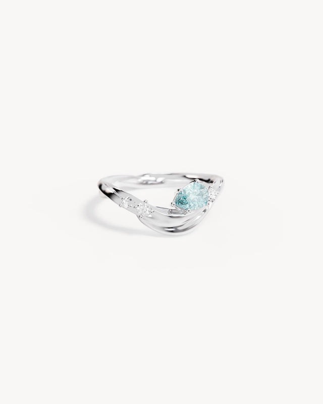 Sterling Silver Dive Deeper Ring