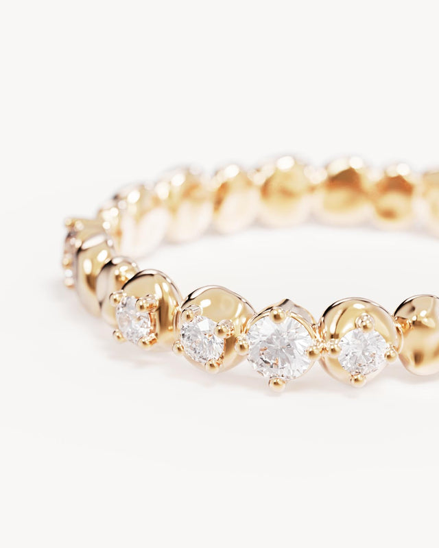 18k Gold Vermeil Endless Summer Ring