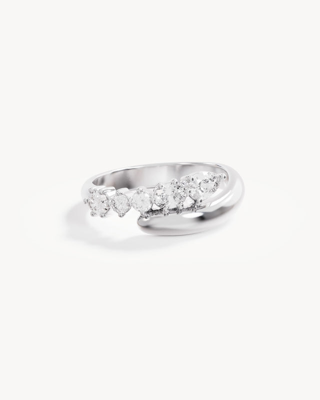 Sterling Silver Guided by the Stars Ring
