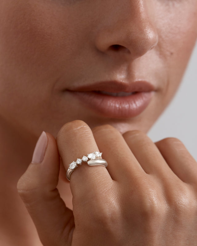 Sterling Silver Guided by the Stars Ring