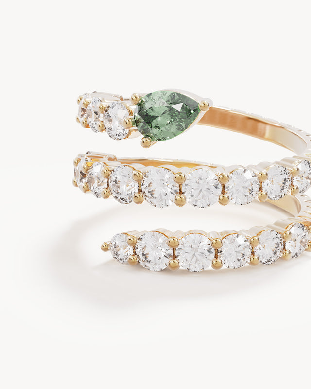 18k Gold Vermeil Aura Ring