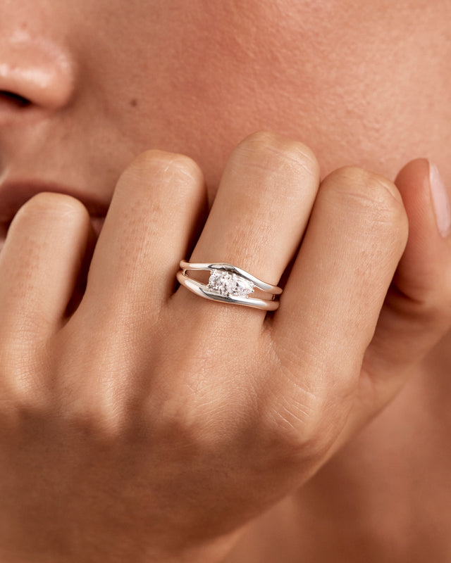 Sterling Silver Celestial Path Ring