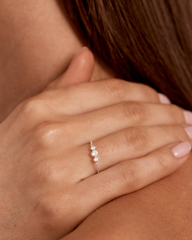 Sterling Silver Cosmic Whisper Ring