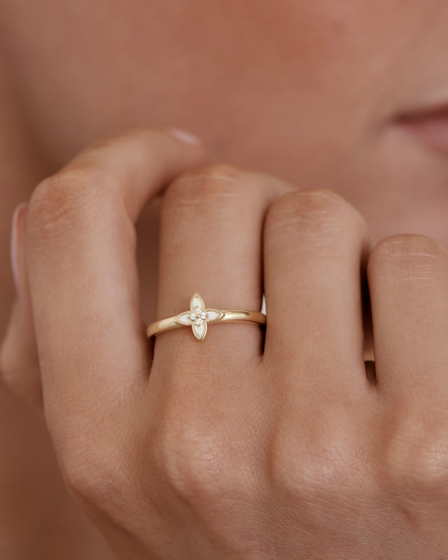 18k Gold Vermeil Embrace Your Journey Ring