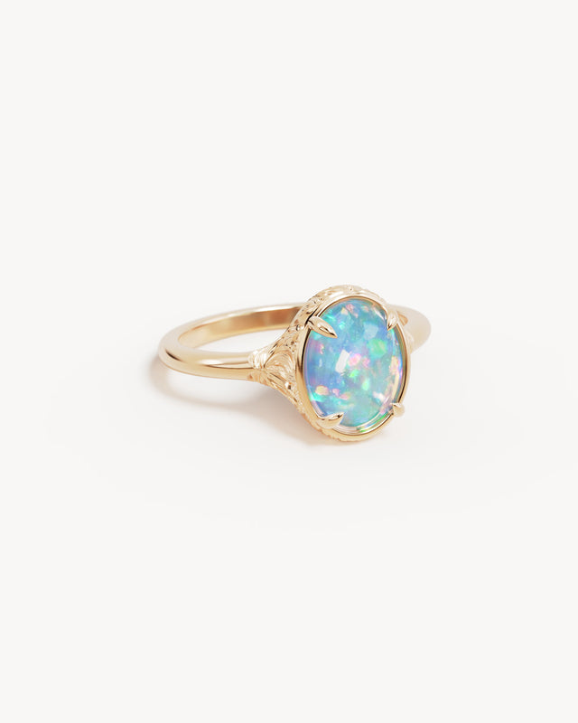 9k Solid Gold Enchanted Garden Ring