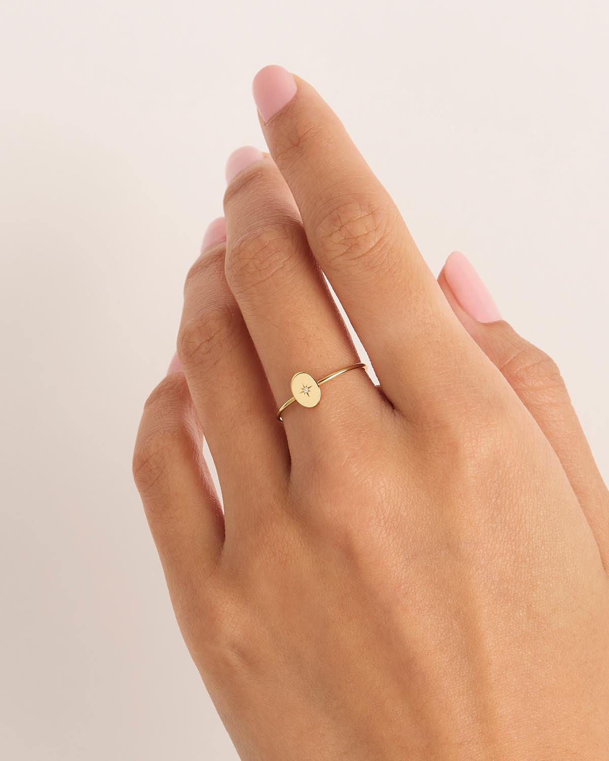 14k solid gold deals ring