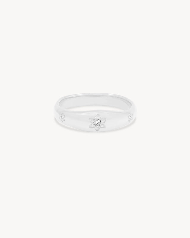 Sterling Silver Align Your Soul Ring