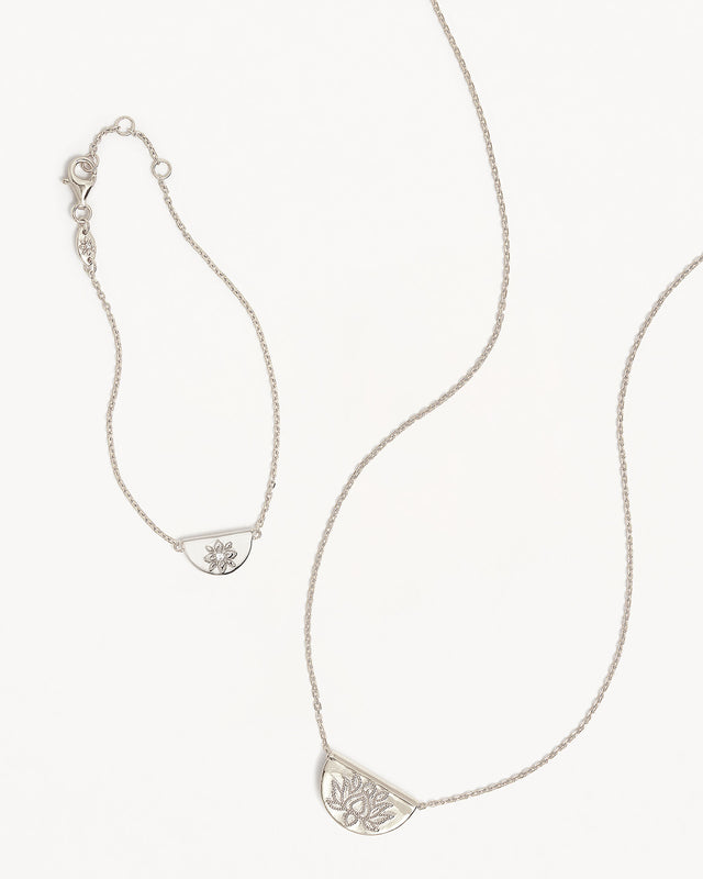 Sterling Silver Signature Lotus Gift Set
