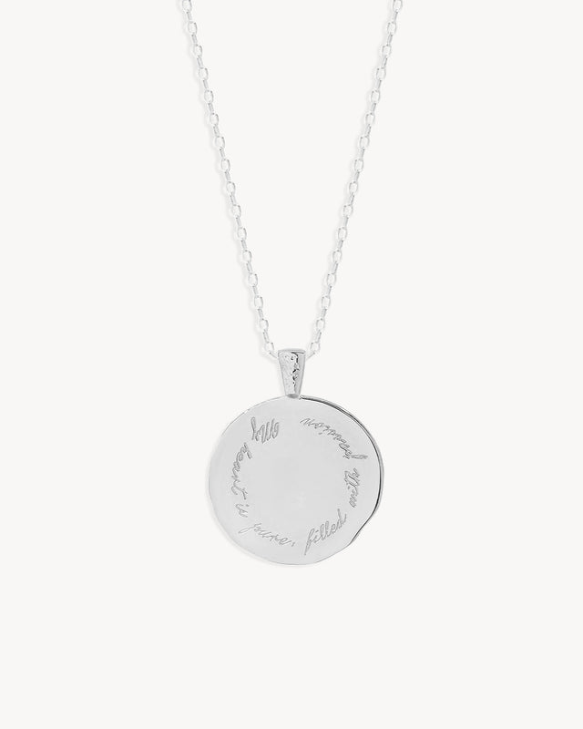 Sterling Silver Written In The Stars Zodiac Necklace - Aries