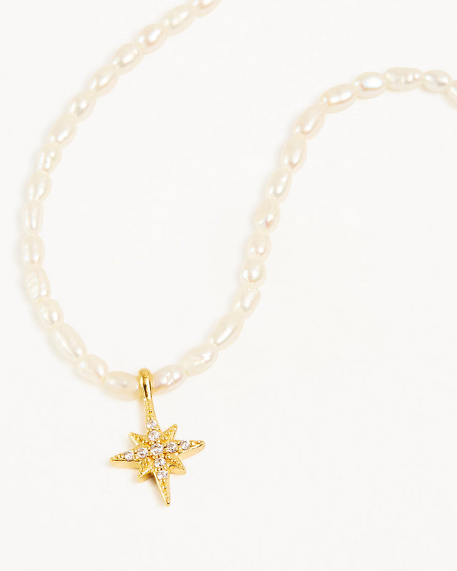 18k Gold Vermeil Starlight Pearl Choker