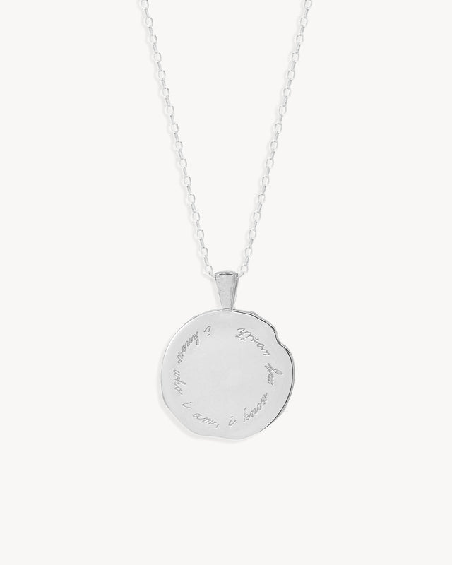 Sterling Silver Written In The Stars Zodiac Necklace - Virgo